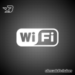 Wi-Fi Logo Sticker Wi-Fi Logo Sticker
